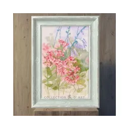 Cross-stitch kits "Spring flowers" 14,5*22 cm RTOM1115