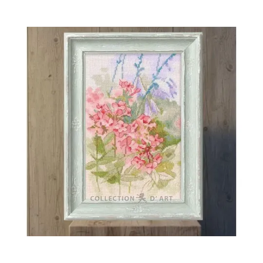 Kreuzstich-Set "Frühlingsblumen" 14,5*22 cm RTOM1115