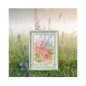 Kits de point de croix "Fleurs de printemps" 14,5*22 cm RTOM1115