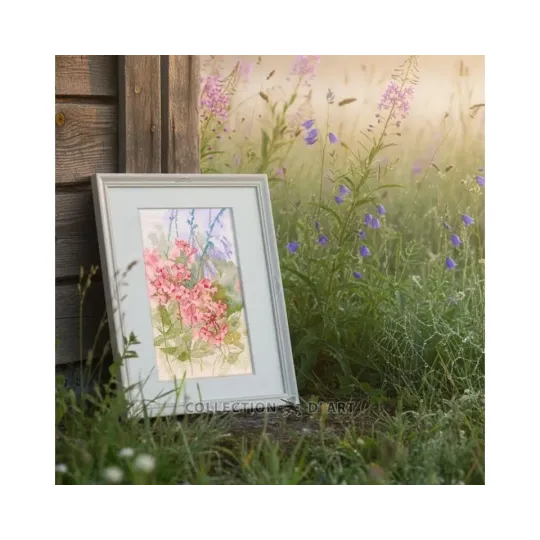 Kits de point de croix "Fleurs de printemps" 14,5*22 cm RTOM1115