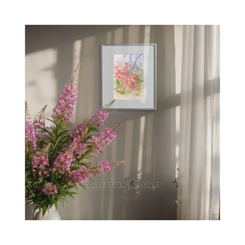 Kreuzstich-Set "Frühlingsblumen" 14,5*22 cm RTOM1115