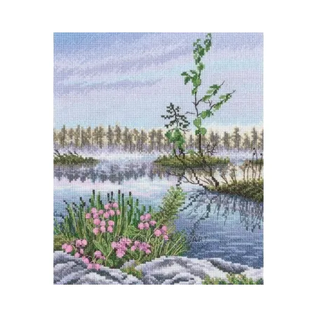 Kreuzstich-Set „Hochmoor-Heidelandschaft“ 21*25 cm RTOM1063