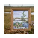 Ristinėlės rinkinys „Bog Heather Landscape“ 21*25 cm RTOM1063