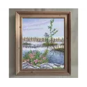 Cross-stitch kits "Bog heather landscape" 21*25 cm RTOM1063