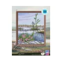 Cross-stitch kits "Bog heather landscape" 21*25 cm RTOM1063