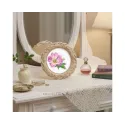 Kit de point de croix "Rose sauvage" 7,5*9 cm RTOEH383