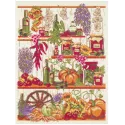 Kit de point de croix PANNA "Rattrapage d'automne" 23 x 32,5 cm PKT-7006