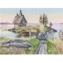 Cross-stitch kits "The Island" 25*18,5 cm RTOM1085