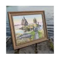 Cross-stitch kits "The Island" 25*18,5 cm RTOM1085