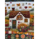 Kreuzstich-Set "Herbstmuster" 32 x 27 cm SANO-36