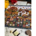 Kreuzstich-Set "Herbstmuster" 32 x 27 cm SANO-36