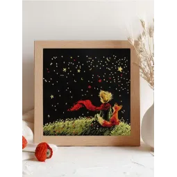 Набор для вышивания крестом PANNA "Мечты о звездах" 17.5 x 17.5 cm PVS-7555