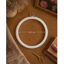 20,5 см Круглый Flexi Hoop (белый) 230-4WHT