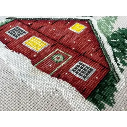 Maison Rouge - Kit de Point de Croix AVA-P004 (D)