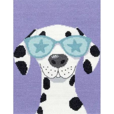 Kit point de croix PANNA "Dalmatien" 19 x 25 cm PNK-7541