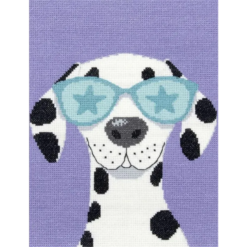 Kit point de croix PANNA "Dalmatien" 19 x 25 cm PNK-7541
