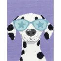 Kit point de croix PANNA "Dalmatien" 19 x 25 cm PNK-7541