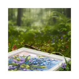 Cross-stitch kits "Spring bouquet" 21,5*22 cm RTOM1080