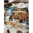 Kreuzstich-Set "Warten auf den Feiertag" 25,5 x 25 cm SANO-35