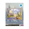 Kits de point de croix "Route forestière vers les montagnes" 27*20 cm RTOM1081