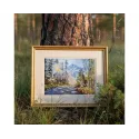 Kreuzstichsets "Waldweg zu den Bergen" 27*20 cm RTOM1081