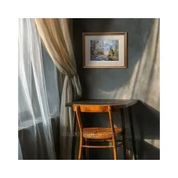 Siuvinėjimo kryželiu rinkiniai "Miško kelias į kalnus" 27*20 cm RTOM1081