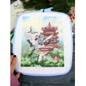 Kreuzstich-Set "Flugreise" 25*20 cm SNV-1016