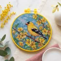 Kreuzstich-Set "Sonniger Gast" 15 x 15 cm AAHM-100