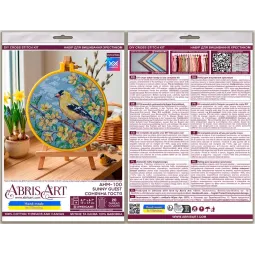 Cross-stitch kit "Sunny guest" 15 х 15 cm AAHM-100