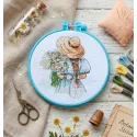 Cross-stitch kit "Daisies for her" 15 х 15 cm AAHM-099