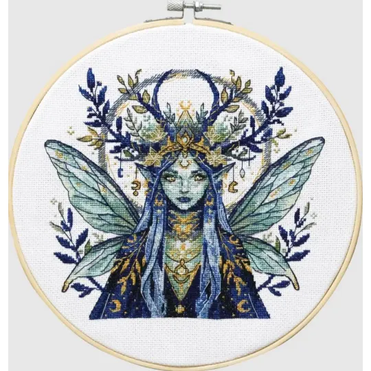Cross-stitch kit "Elf of the Starry Forest" 18 х 17 cm AAH-330