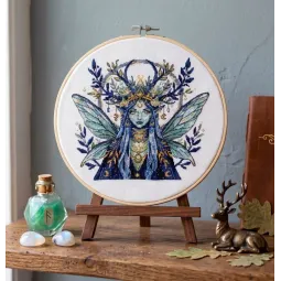 Cross-stitch kit "Elf of the Starry Forest" 18 х 17 cm AAH-330