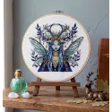 Kreuzstich-Set "Elf des Sternenwaldes" 18 x 17 cm AAH-330