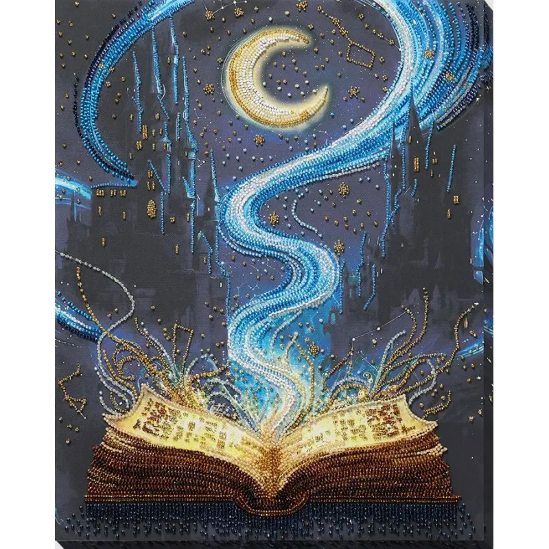 Hauptperlenstick-Set "Traumbuch" 23 x 38 cm AAB-977