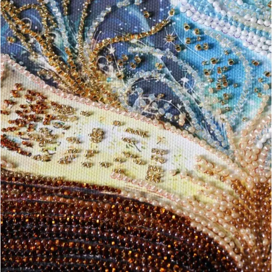 Main Bead Embroidery Kit "Book of Dreams" 23 x 38 cm AAB-977