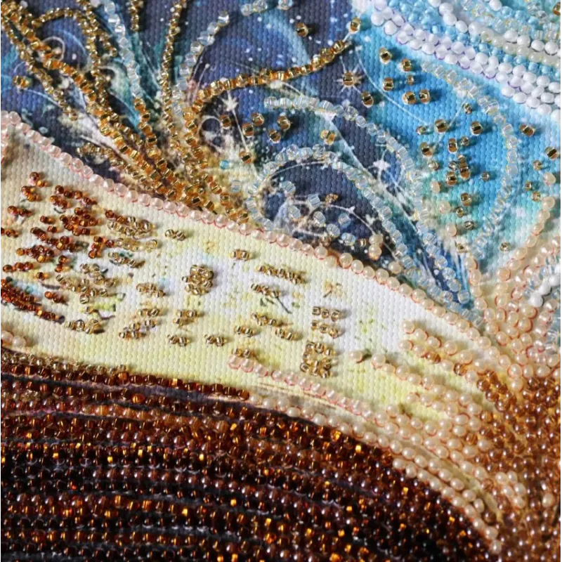 Main Bead Embroidery Kit "Book of Dreams" 23 x 38 cm AAB-977