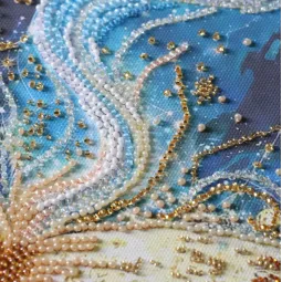 Main Bead Embroidery Kit "Book of Dreams" 23 x 38 cm AAB-977