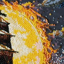 Kit de broderie perles "Sous un soleil de plomb" 22 x 33 cm AAB-976