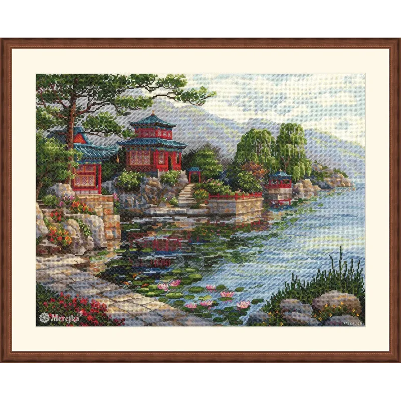 Kreuzstich-Set "Stille Glocke" 40x31 cm SK301