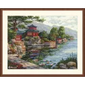 Cross stitch kit "Silent Bell" 40x31 cm SK301