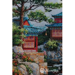 Cross stitch kit "Silent Bell" 40x31 cm SK301