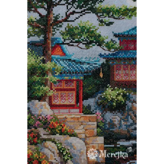 Cross stitch kit "Silent Bell" 40x31 cm SK301