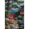 Cross stitch kit "Silent Bell" 40x31 cm SK301