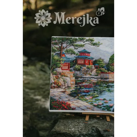 Cross stitch kit "Silent Bell" 40x31 cm SK301