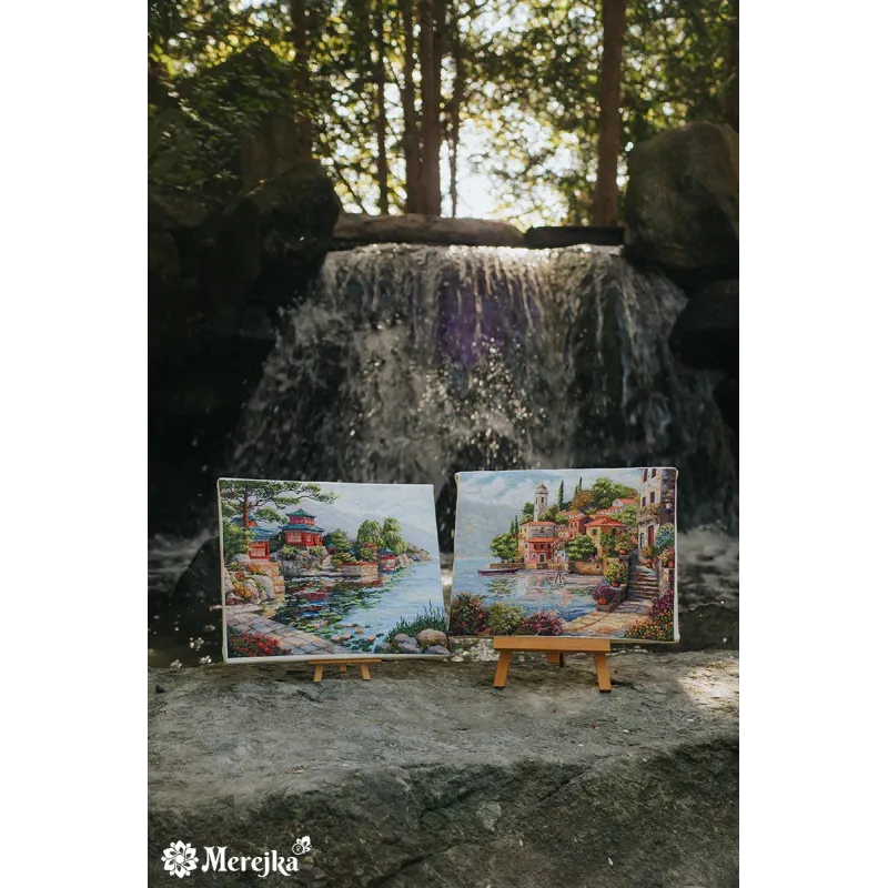 Kreuzstich-Set "Stille Glocke" 40x31 cm SK301