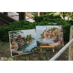 Cross stitch kit "Silent Bell" 40x31 cm SK301