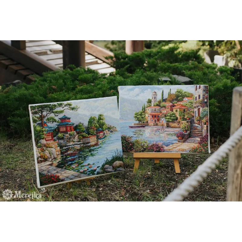 Kreuzstich-Set "Stille Glocke" 40x31 cm SK301
