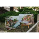 Kit point de croix "Cloche Silencieuse" 40x31 cm SK301
