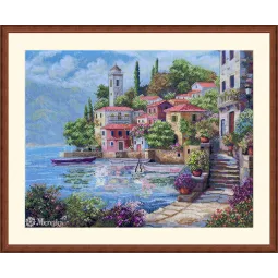 Cross stitch kit "Coastal Gardens" 31x40 SK297