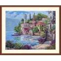 Cross stitch kit "Coastal Gardens" 31x40 SK297